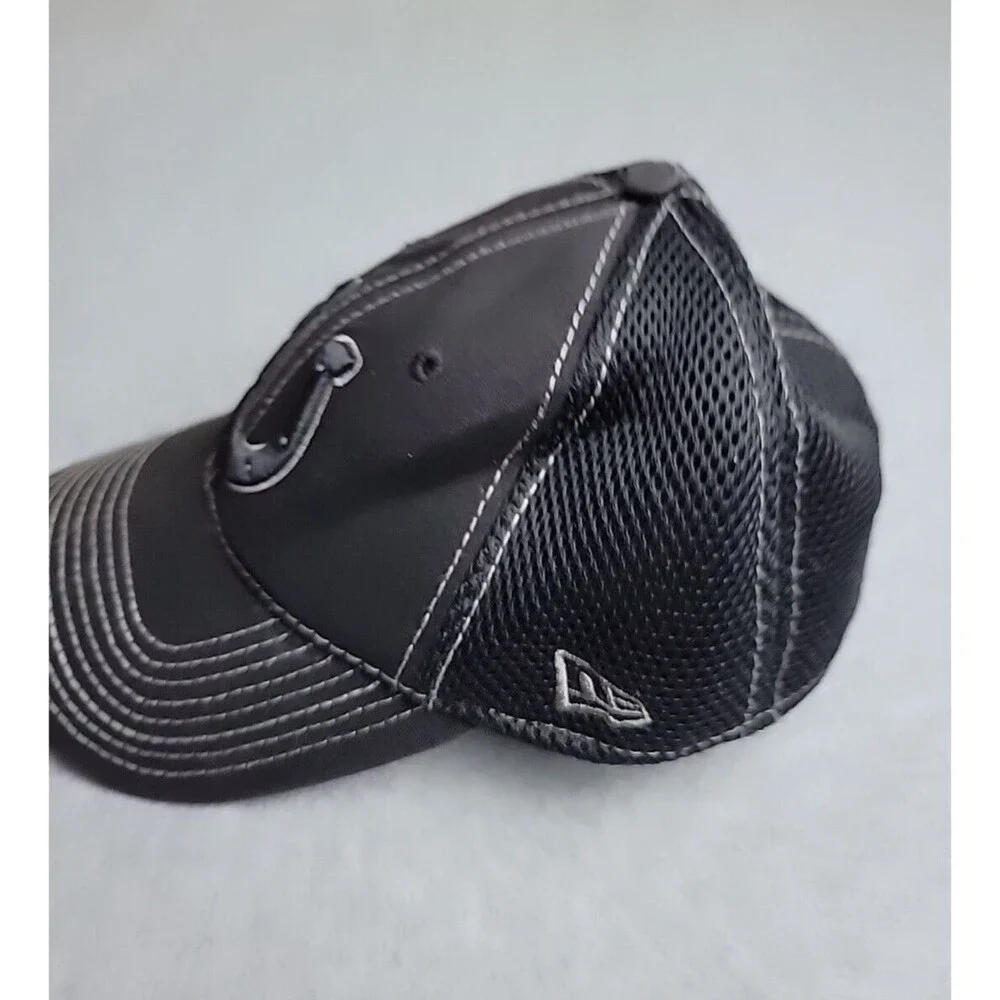 New Era‎ NFL Indianapolis Colts Hat Cap S M 39Thirty Black Embroidered Logo